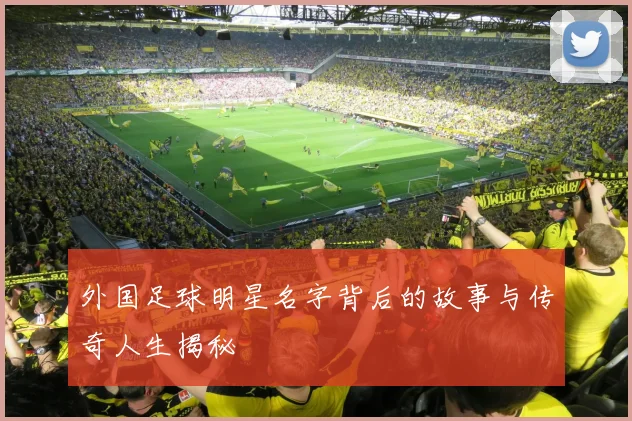 外国足球明星名字背后的故事与传奇人生揭秘